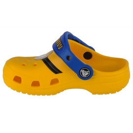 Chinelos Crocs Fun Lab Classic I Am Minions Toddler Clog 206810-730 amarelo 1