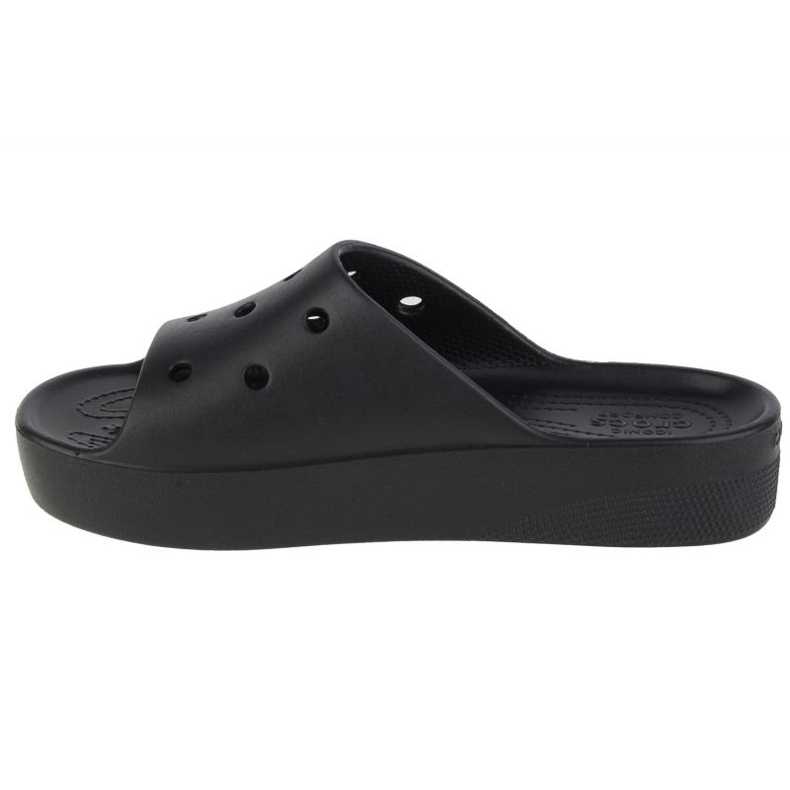 Crocs Classic Platform Slide W 208180-001 preto 1