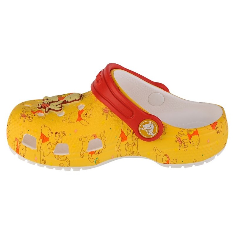 Chinelos Crocs Classic Disney Winnie the Pooh T Clog Jr 208358-94S multicolorido 1