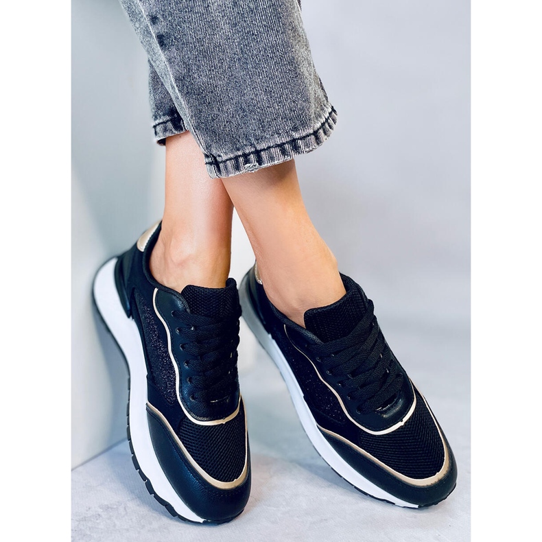 Sapatilhas de mulher Breland Black preto 2