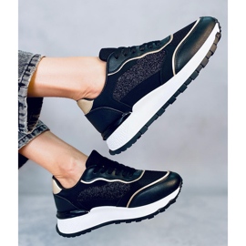 Sapatilhas de mulher Breland Black preto 1