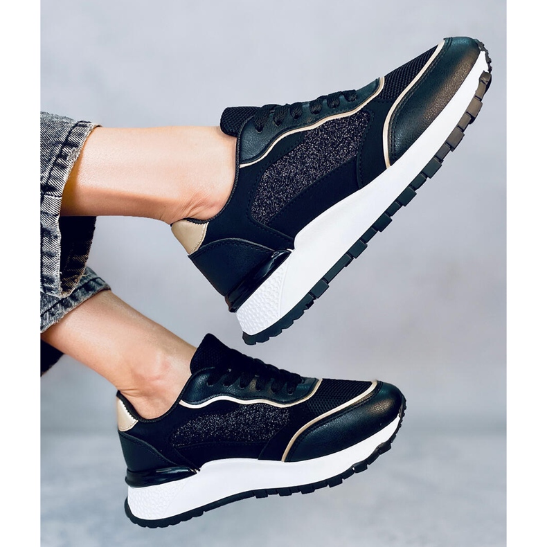 Sapatilhas de mulher Breland Black preto 1