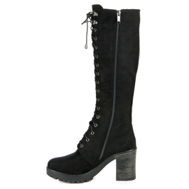 Seastar Botas de trabalho com atacadores preto 1