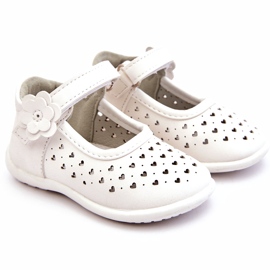 PA1 Bailarinas altas vazadas para crianças com velcro White Jianna branco 1 PA1 Bailarinas altas vazadas para crianças com velcro White Jianna branco 1