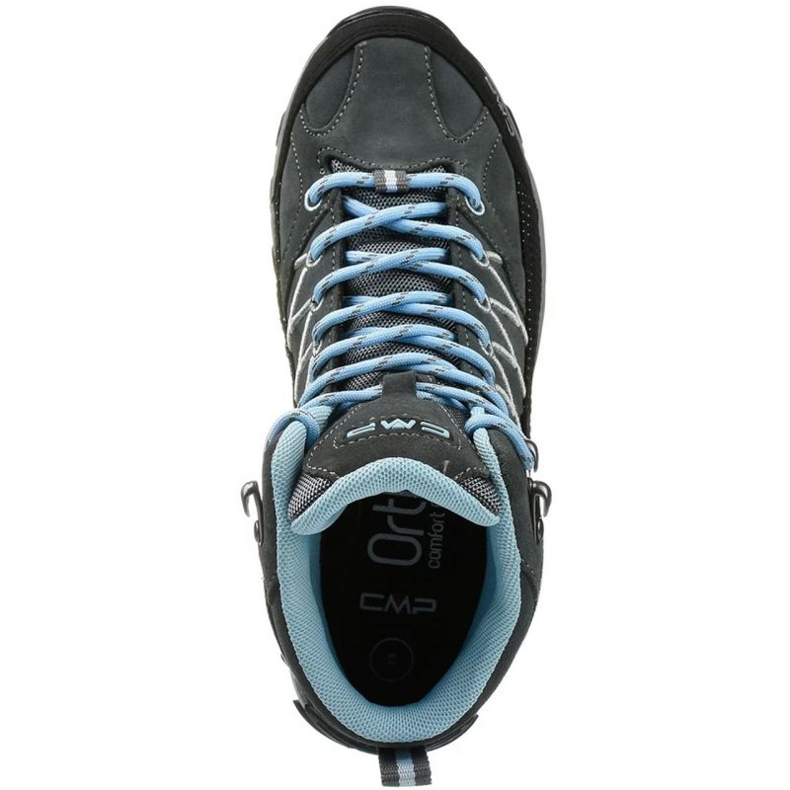 Sapatos CMP Rigel Mid Wp W 3Q1294677BD cinza 1