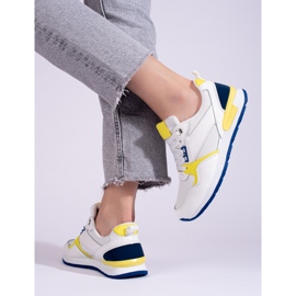 Sapatos desportivos de mulher Shelovet branco 1