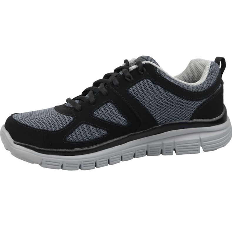 Skechers Burns Agoura M 52635-BKGY Sapato preto 1