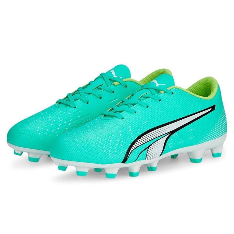 Chuteira Puma Ultra Play FG/AG Jr 107233 03 verde verde 1