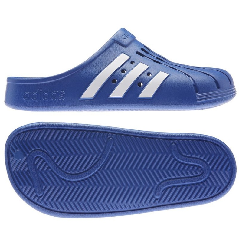 Chinelos adidas Adilette Clog GZ5314 azul 1