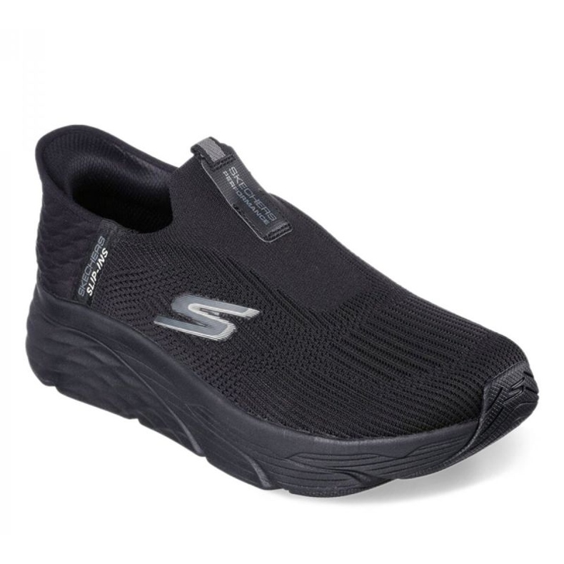 Sapatos Skechers Max Amortecimento Vantajoso M 220389-BBK preto 1