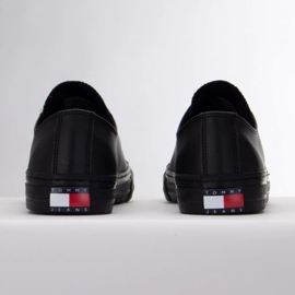 Sapatos Tommy Hilfiger Lace Vulc Ess M EM0EM01047 Bds preto 2