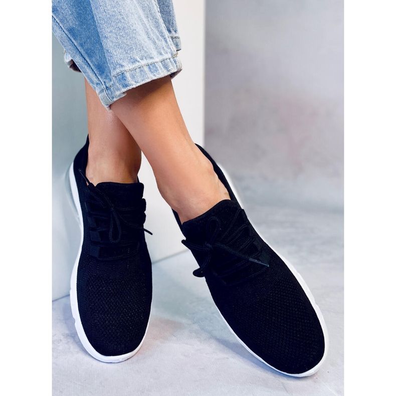 BM Kessi Black meias tênis esportivos preto 1