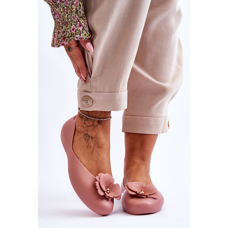 Sabrinas femininas perfumadas ZAXY LL285002 nude rosa 1