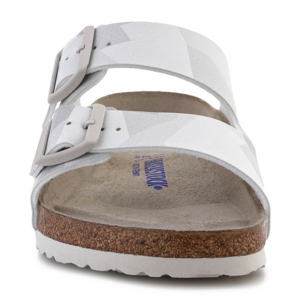 Chinelos Birkenstock Arizona Desert Soil Geo M 1024881 branco 1