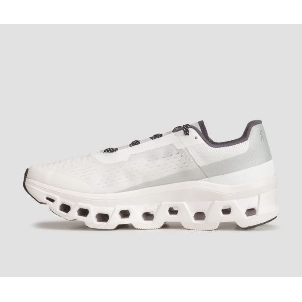 On Running Executando o CloudMonster 6198285 tênis de corrida branco 1