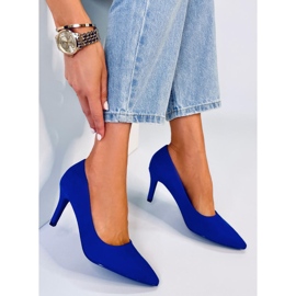 BM Salto alto clássico feminino Eurielle Blue azul 1