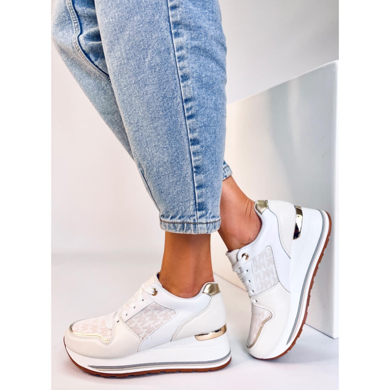 Gilmore Tênis cano bege 2