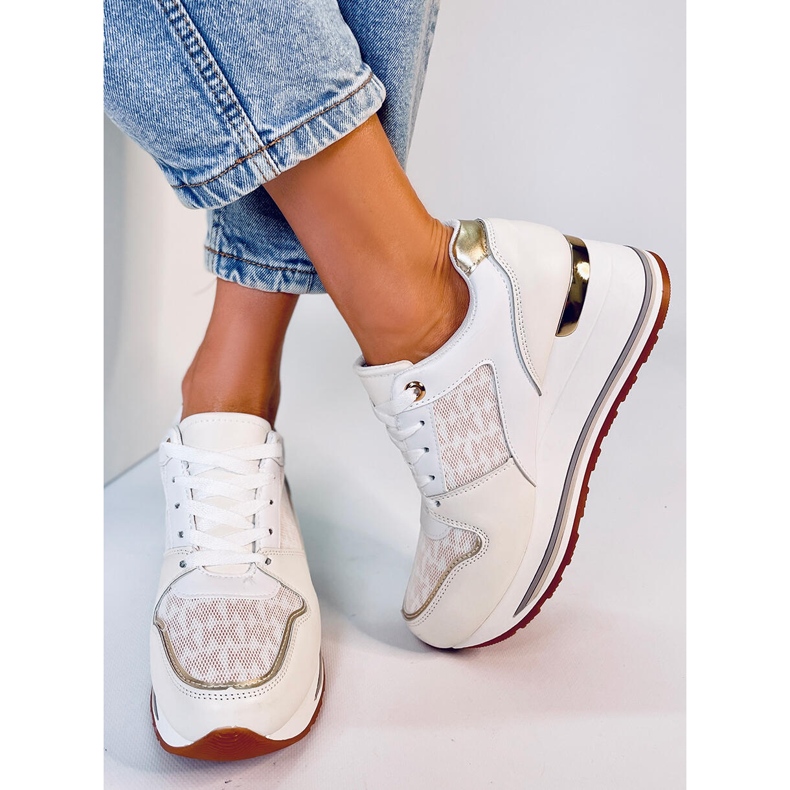 Gilmore Tênis cano bege 1