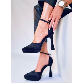 BM Sapatos de plataforma Carlie Black preto 2