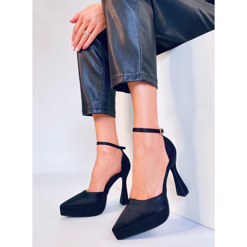 BM Sapatos de plataforma Carlie Black preto 1