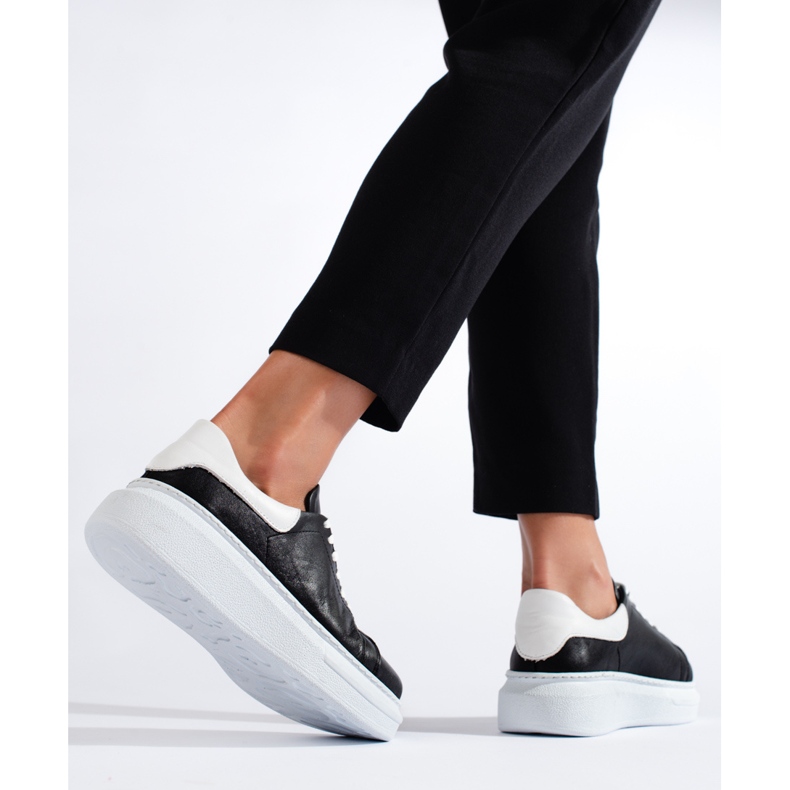 Sapatos esportivos femininos clássicos pretos por T.Sokolski 1