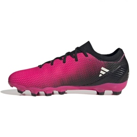 Chuteira Adidas X Speedportal.3 Mg M GZ2477 rosa rosas e roxos 1