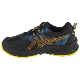 Tênis de corrida Asics Pre Venture 9 Gs Jr 1014A276-001 preto 1