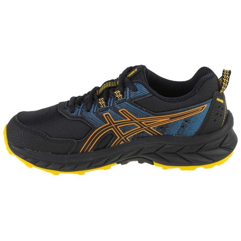 Tênis de corrida Asics Pre Venture 9 Gs Jr 1014A276-001 preto 1
