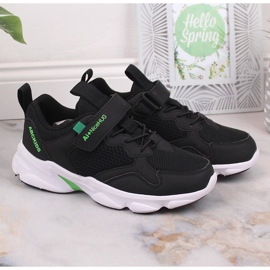 Atletico Calçado desportivo infantil com velcro preto AbcKids B012310219 2 Atletico Calçado desportivo infantil com velcro preto AbcKids B012310219 2