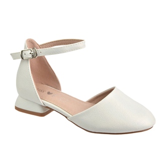 Evento Sandálias bailarina MISSE prateadas prata 7