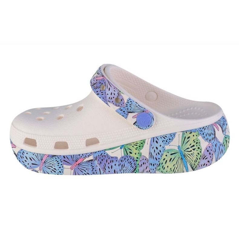 Tamanco Crocs Cutie Crush Borboleta Infantil 208298-94S branco 1