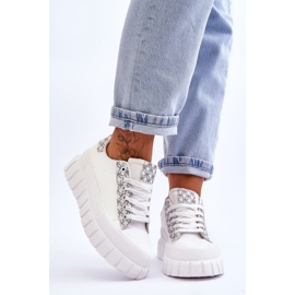 PG1 Tênis feminino couro plataforma branco Alison 1