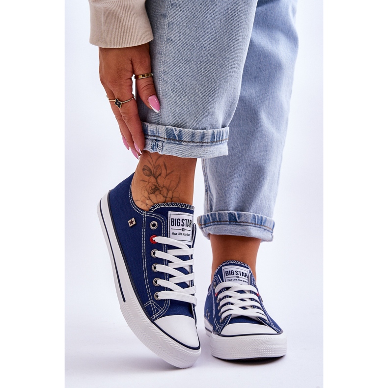 Tênis Feminino Big Star T274021 Azul Marinho 1