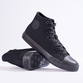 Tênis alto preto masculino Big Star FF174550 1