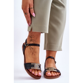 Sandálias Femininas S.Barski KV-5541-37 Preto 1