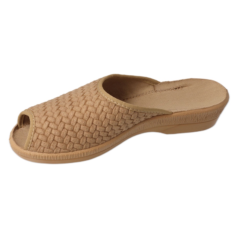 Calçado feminino Befado pu 581D200 bege 2