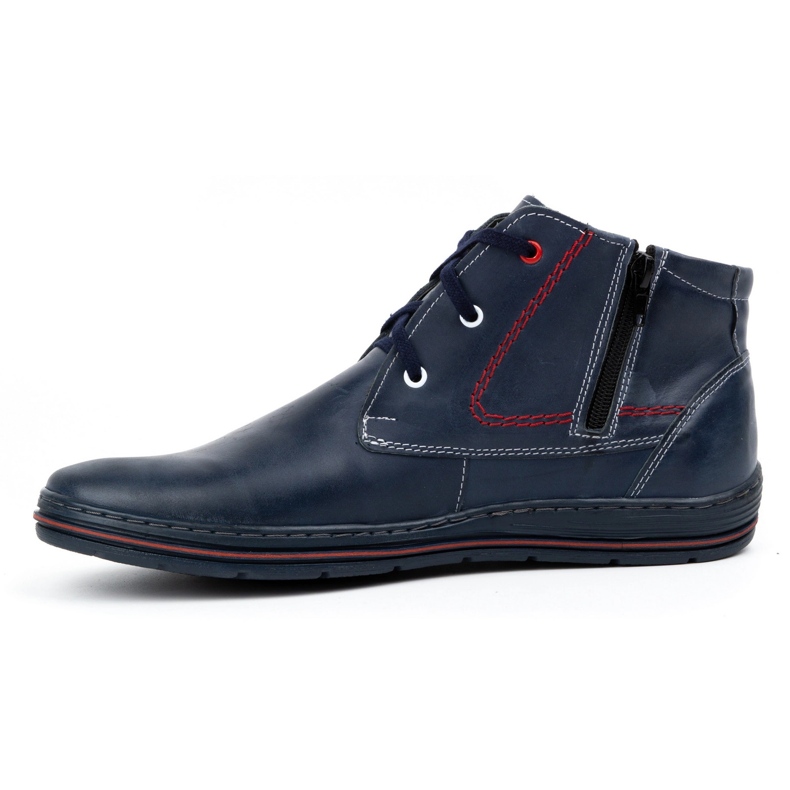 Polbut 339 sapatos masculinos azul marinho 1