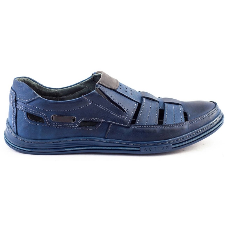 Polbut Sapatos abertos 06 masculinos para o verão azul marinho azul-marinho 1