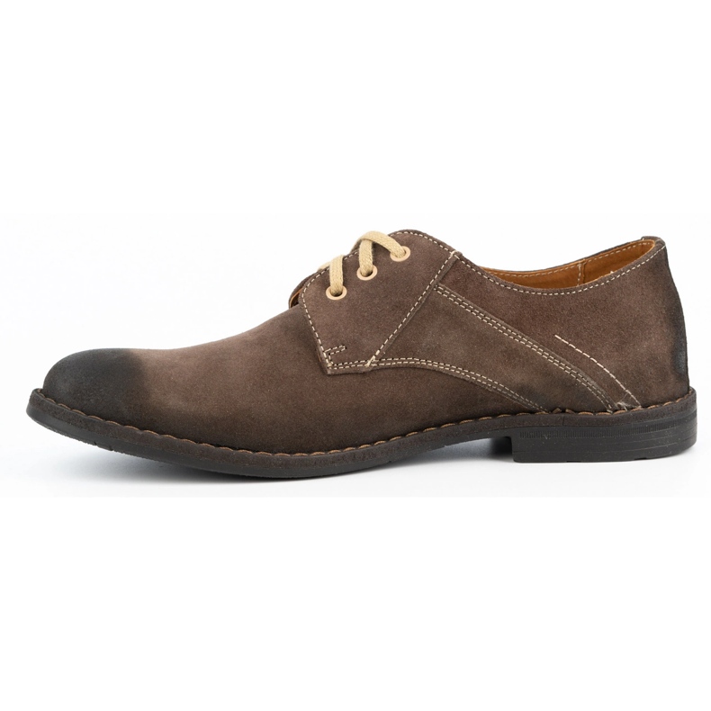KENT 272 sapatos masculinos casuais marrons castanho 1