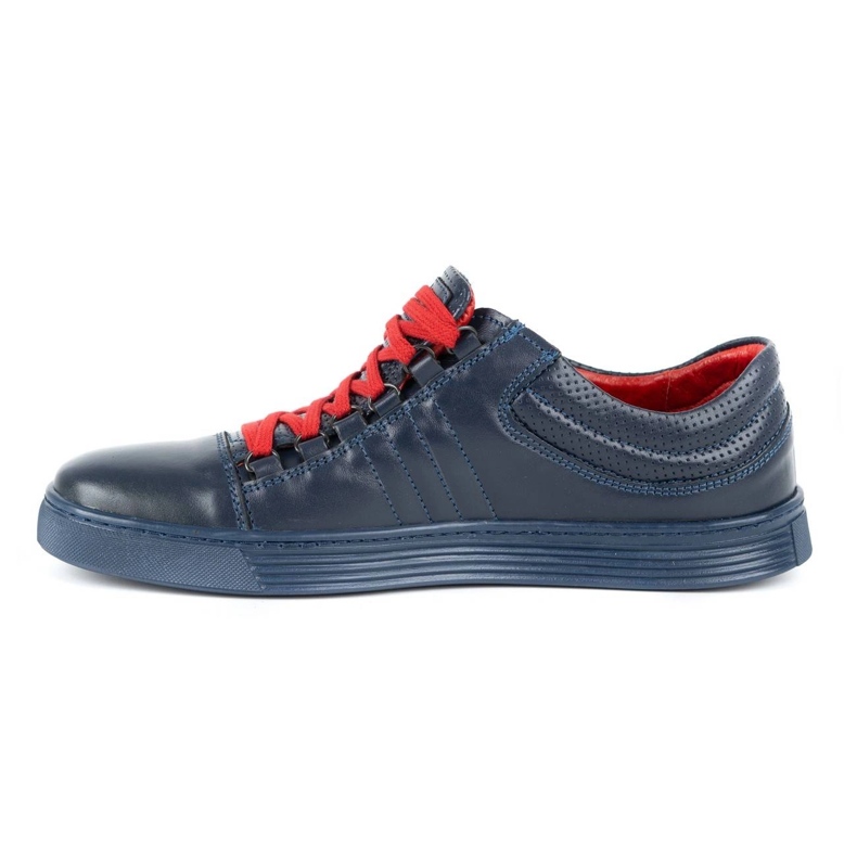 KENT Calçados casuais masculinos 305 azul marinho 1