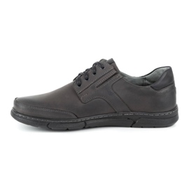 Polbut Sapatos masculinos casuais cinza J55 1
