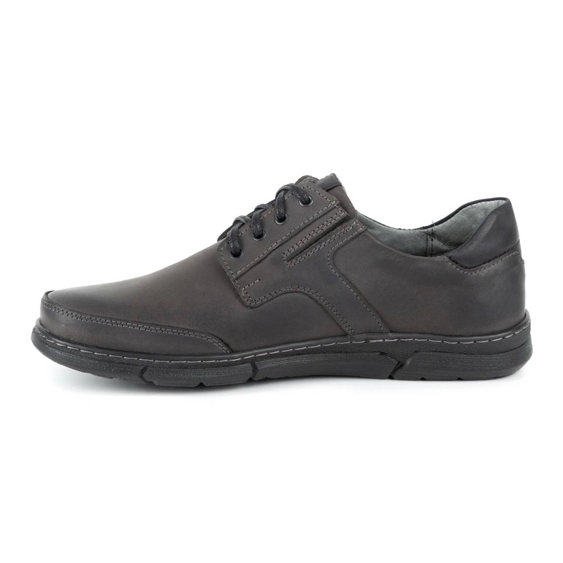 Polbut Sapatos masculinos casuais cinza J55 1