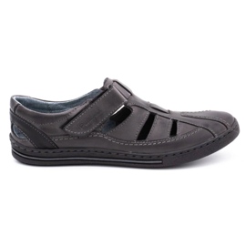 Polbut Sapatos masculinos cinzentos K18 cinza 2