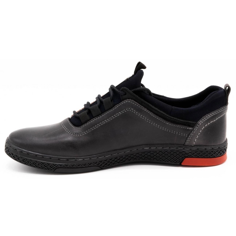 Polbut Sapatos casuais masculinos cinza K24 1