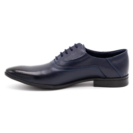 Lukas Sapatos formais masculinos 291 azul marinho 1