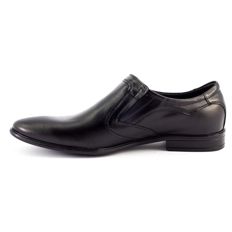 Lukas Sapatos masculinos formais slip-on 284 pretos 1