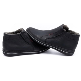 Polbut Botas de inverno masculinas negras 381 preto 1