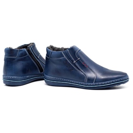 Polbut Sapatos de inverno masculino 381 azul marinho 4
