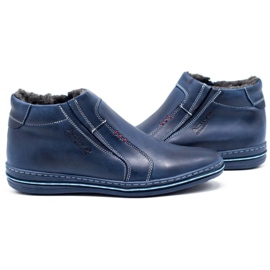 Polbut Sapatos de inverno masculino 381 azul marinho 5