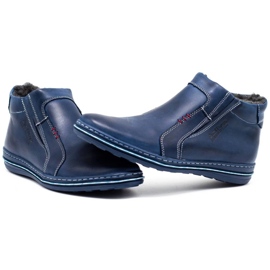 Polbut Sapatos de inverno masculino 381 azul marinho 6